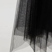 Black lace skirt