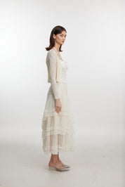 Sweetheart lace splice camisole