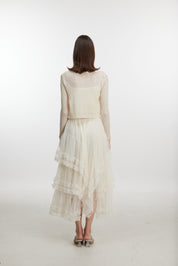 Sweetheart lace splice camisole