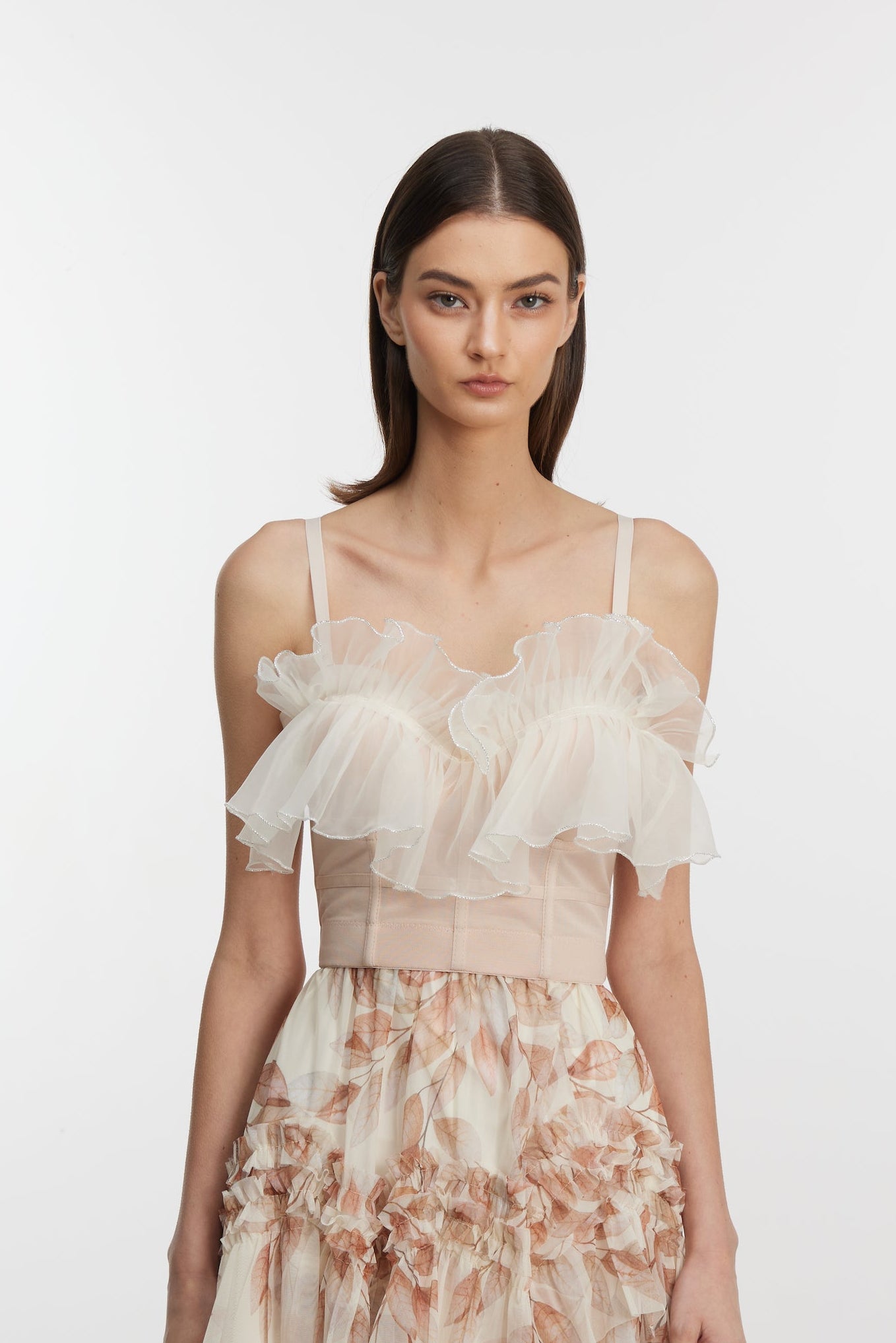 Cloud Ruffle Cami Top