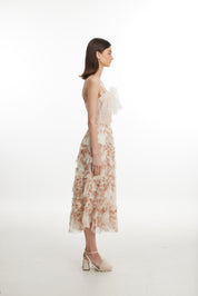 Floral Drift Layered Skirt