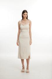 White cotton dres