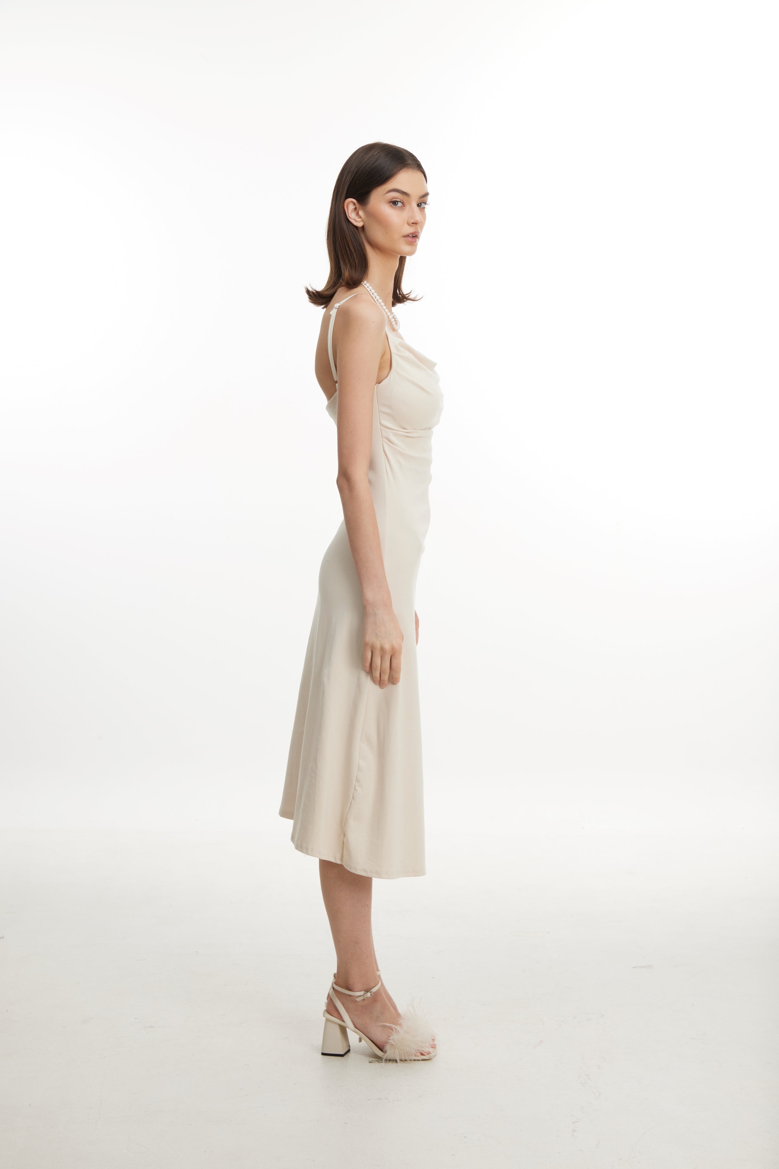 White cotton dres