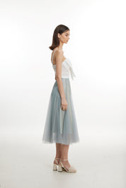 Blue flower dress