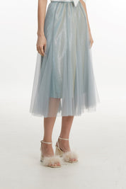 Blue flower dress