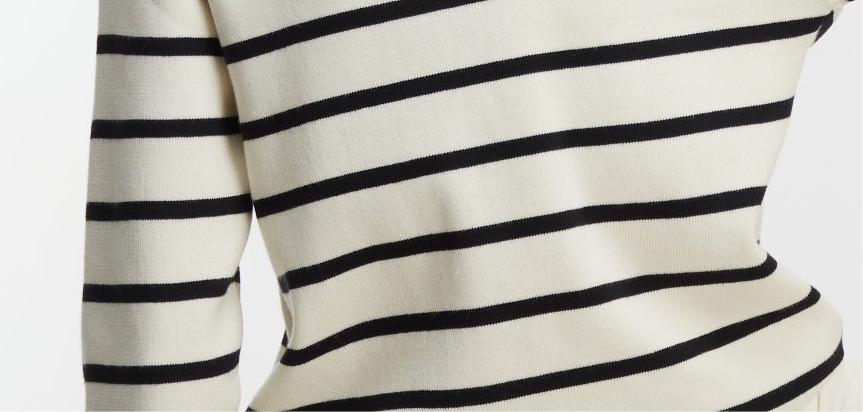 Black and white cardigan