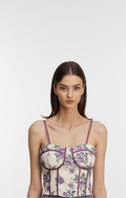 Violate halter top
