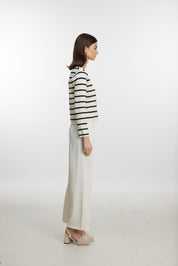 Black and white cardigan