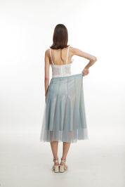 Blue flower dress