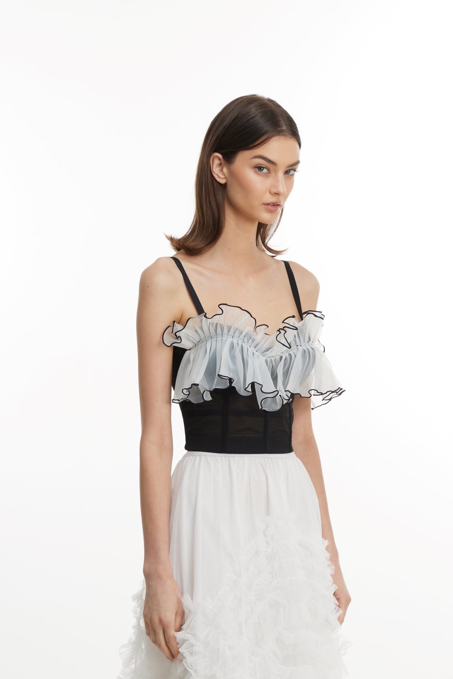 Cloud Ruffle Cami Top