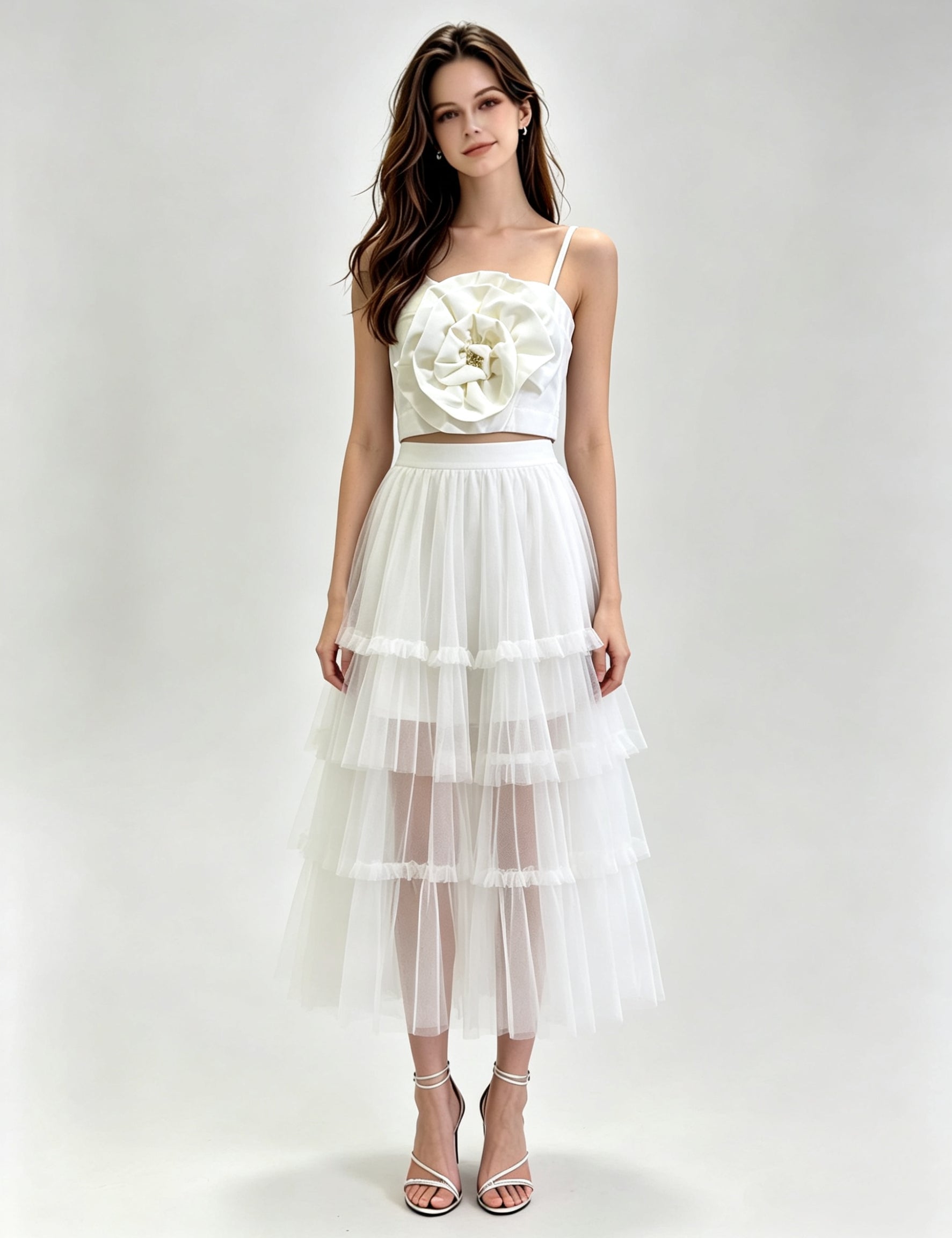 Bow Detail Sweetheart Corset Top