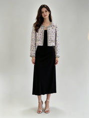 Cotton Infill Wool Blend Coat