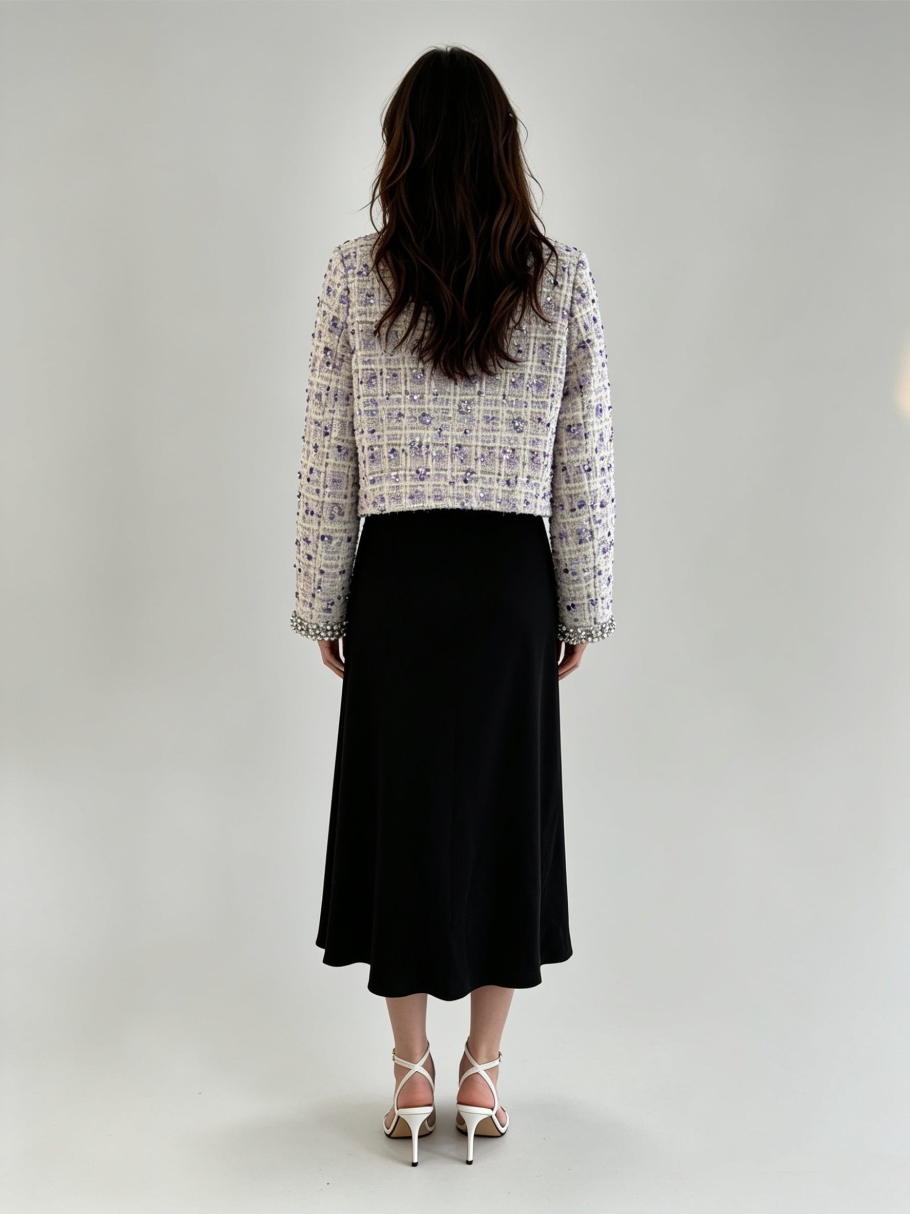 Cotton Infill Wool Blend Coat